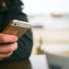 iphone sending text message